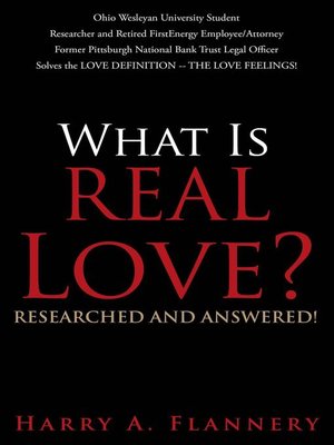 cover image of What is Real Love? Researched and Answered!
